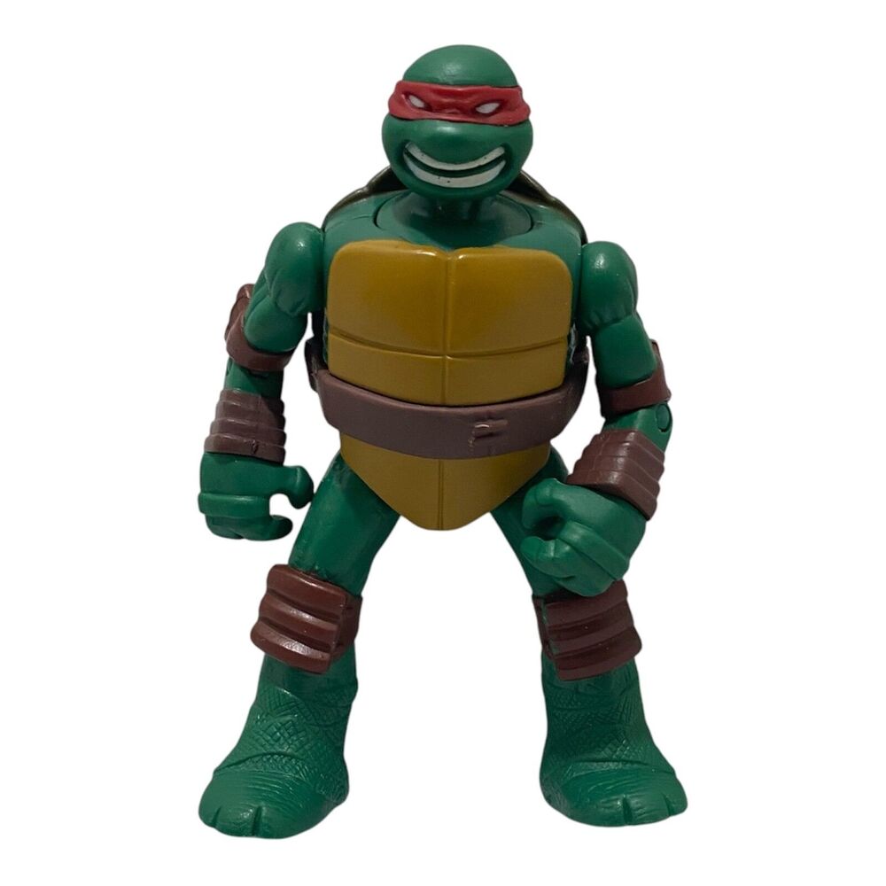 Teenage Mutant Ninja Turtles Raphael Action Figure 2014 Playmates 4 X 3 Inch